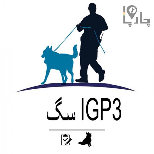 دوره تئوری کلاسIGP3 سگ و تست IGP3 سگ