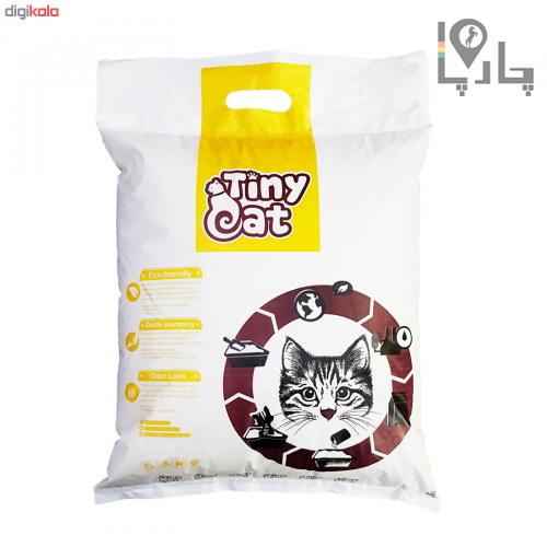 خاک گربه تاینی کت Tiny Cat P3 زرد 10 کیلوگرم